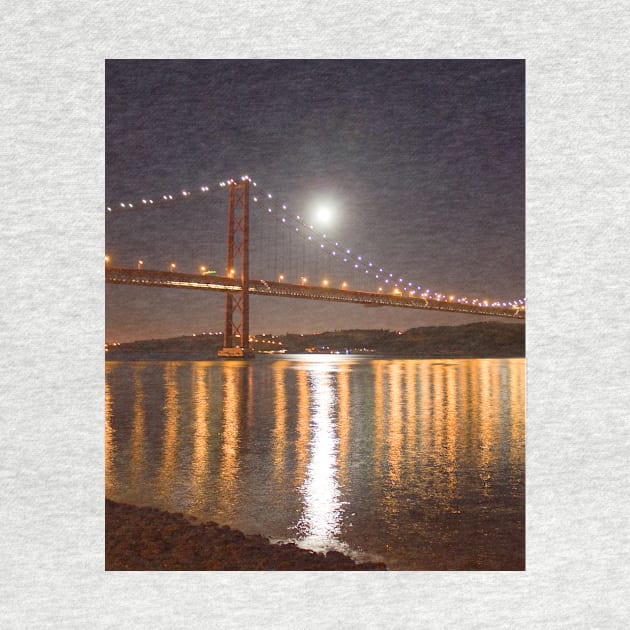 Lua cheia. Lisbon. Full moon. by terezadelpilar